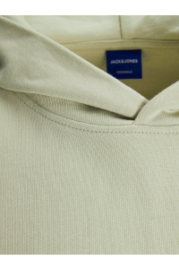 JACK&JONES ORIGINALS JORPAROS TYPE SWEAT HOOD BACK celadon tint