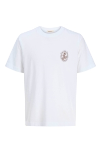 JACK&JONES ORIGINALS JORHYDRA BACK TEE SS CREW NECK SE25 bright white