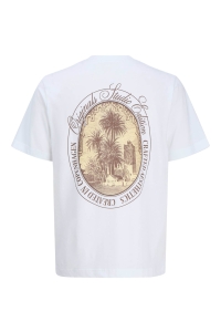 JACK&JONES ORIGINALS JORHYDRA BACK TEE SS CREW NECK SE25 bright white