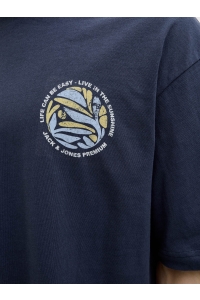 JACK%JONES PREMIUM JPRBLUMAX SS TEE blue nights