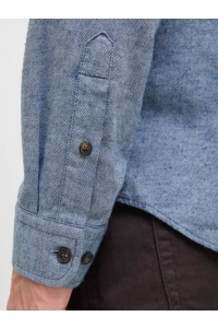 JJECLASSIC MELANGE SHIRT L/S NOOS faded denim