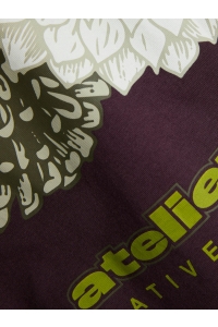 JACK&JONES ORIGINALS JJRODY TEE SS CREW NECK plum perfect