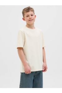 jack en jones boys JCOINFINITY SUN BACK TEE SS CREW N : sweet corn