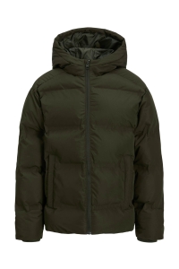 jack en jones boys JJESOHO PUFFER HOOD SN JNR rosin