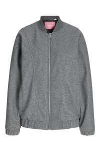 JACK&JONES ORIGINALS JXNOA BOMBER JACKET OTW medium grey melange
