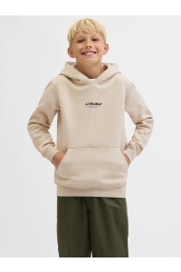 jack en jones boys JJESOHO SWEAT HOOD NOOS JNR moonbeam
