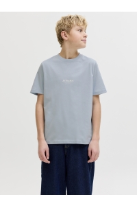 jack en jones boys JJESOHO TEE SS CREW NECK NOOS JNR celestial blue