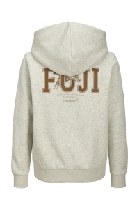 jack en jones boys JJKENJI SWEAT HOOD JNR white melange