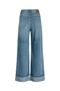JACK&JONES ORIGINALS JXTOKYO WIDE FOLD HW JEANS R254 DNM: medium blue denim