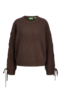 JACK&JONES ORIGINALS JXBRISA CREW NECK KNIT bracken
