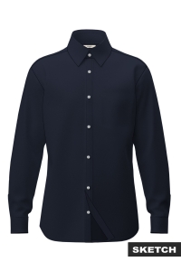JACK%JONES PREMIUM JPRBLAACTIVE STRETCH LS SHIRT SN navy blazer