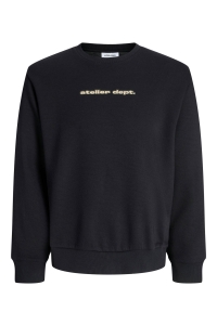JACK&JONES ORIGINALS JJRODY SWEAT CREW NECK black