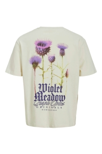 jack en jones boys JORGROVE TEE SS CREW NECK TG JNR antique white