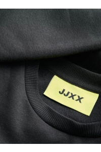 JACK&JONES ORIGINALS JXMIMI RLX LS PRINT CREW SWT black/mind time