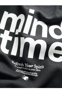 JACK&JONES ORIGINALS JXMIMI RLX LS PRINT CREW SWT black/mind time