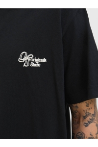 JACK&JONES ORIGINALS JORGRAMERCY BACK GRAPHIC TEE SS CN black