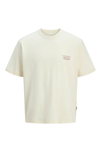 JACK&JONES ORIGINALS JORGRAMERCY MONOBACK TEE SS CREW NE:
