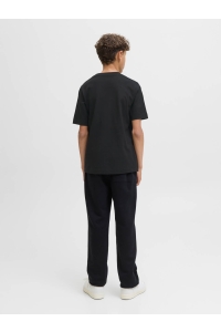 jack en jones boys JORNORREBRO EMB TEE SS CN NOOS JNR black
