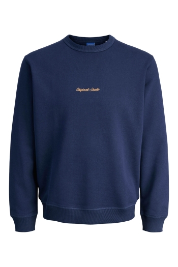 jack en jones boys JORNORREBRO EMB SWEAT CREW NOOS JNR