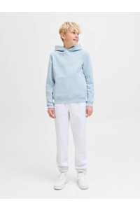 jack en jones boys JORNORREBRO TYPO BACK SWEAT HOOD SN: skyway