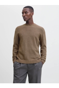 JACK%JONES PREMIUM JPRBLAMAVERICK KNIT PACK BF LN brindle/mock neck