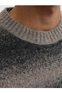 JACK%JONES PREMIUM JPRBLUTYLER KNIT STRIPED CREW NECK crocodile