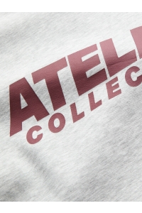 JACK&JONES ORIGINALS JXJACKIE LS RLX PRINT CREW SWT light grey melange/atelier