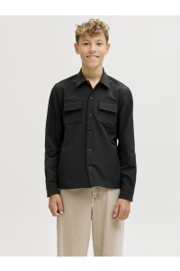 jack en jones boys JCOPOINT COMMUTE TRAVEL SHIRT BF JN: black