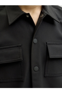 jack en jones boys JCOPOINT COMMUTE TRAVEL SHIRT BF JN: black