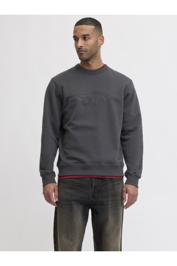 JACK&JONES ORIGINALS JORBLEECKER BRANDING SWEAT CREW BF