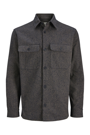 JACK%JONES PREMIUM JPRRAYLE MELANGE SOLID L/S OVERSHIR: