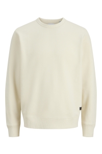 JJEDOVER CLASSIC SWEAT CREW NECK SN antique white