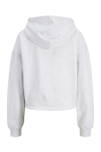 JACK&JONES ORIGINALS JXMERLE RLX SHORT HOOD SWT white melange/newport