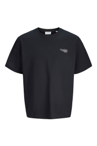 jack en jones boys JJROAR TEE SS CREW NECK JNR black