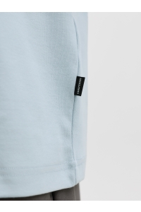 JACK%JONES PREMIUM JPRBLAOWEN SS BRANDING TEE SN chambray blue