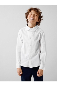 NAME IT KIDS NKMNEWSA LS SHIRT NOOS bright white