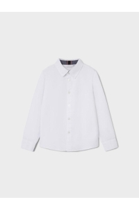 NAME IT KIDS NKMNEWSA LS SHIRT NOOS bright white