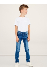NAME IT KIDS NKMTHEO DNMCLAS PANT NOOS medium blue denim