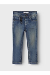 NAME IT MINI NMMTHEO DNMTHAYER 2689SWE KEY PANT : dark blue denim