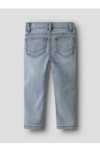 NAME IT MINI NMMTHEO DNMTHAYER 2689SWE KEY PANT : light blue bleached denim