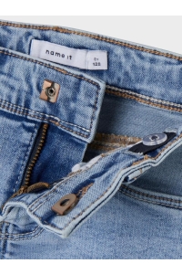 NAME IT KIDS NKFPOLLY SKINNY BOOT JEANS 1142-AU : light blue denim