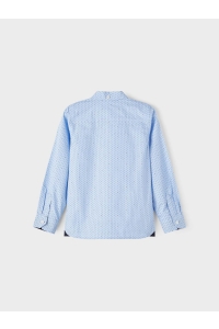 NAME IT KIDS NKMRIZA LS SHIRT R serenity/dots