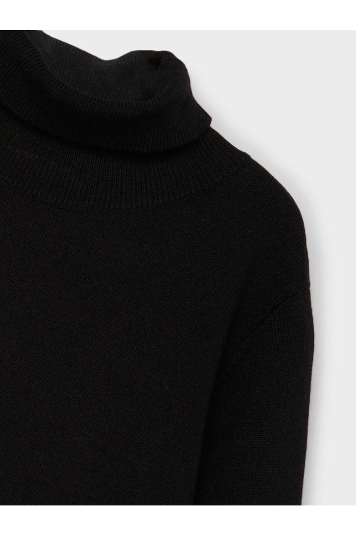 NAME IT MINI NMMRALOSO LS ROLLNECK KNIT black