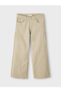 NAME IT KIDS NKFROSE WIDE TWI PANT 1115-TP NOOS safari