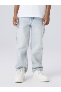 NAME IT KIDS NKMRYAN STRAIGHT JEANS CARP 4525-IM: light blue denim