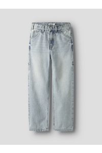 NAME IT KIDS NKMRYAN STRAIGHT JEANS CARP 4525-IM: light blue denim