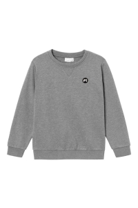 NAME IT KIDS NKMVIMO LS SWEAT BRU NOOS grey melange