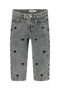 NAME IT MINI NMFBELLA MOM EMB JEANS 3285-BE NOOS medium grey denim/stars