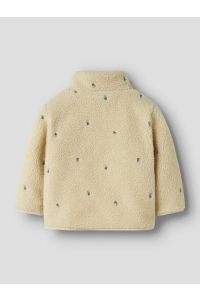 NAME IT MINI NMNMAGOT TEDDY JACKET fog/flower