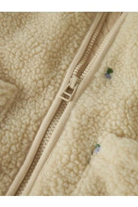 NAME IT MINI NMNMAGOT TEDDY JACKET fog/flower